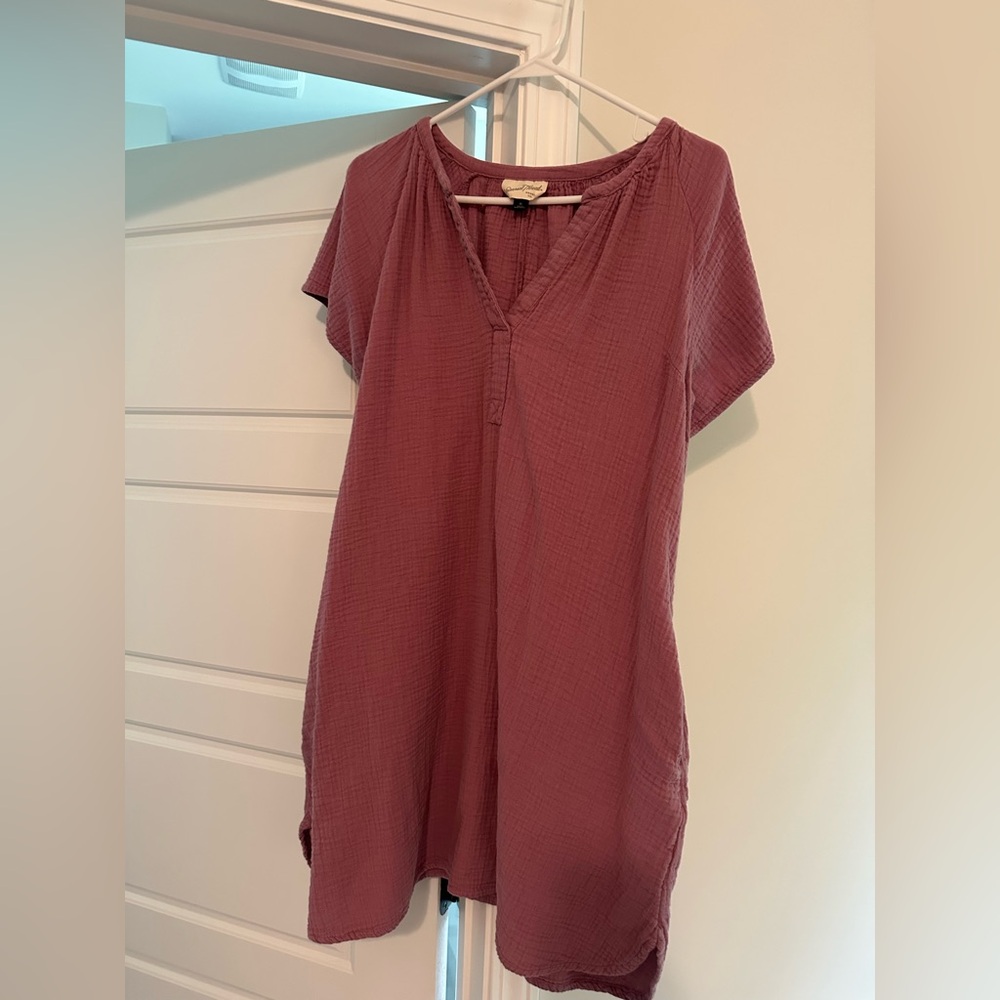Universal Thread Mauve Textured Top